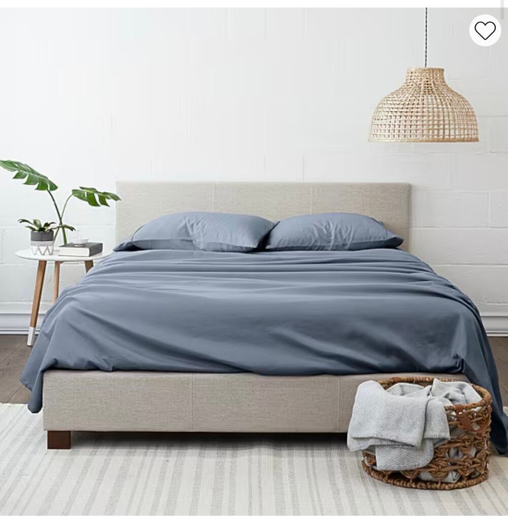NEW! Casual Comfort iEnjoy Twin XL Sheet Set Stone